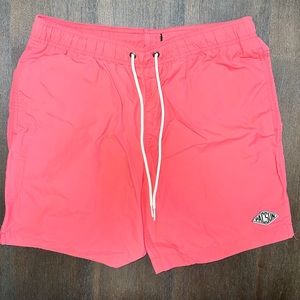 PacSun Coral Pink Men's Swim Shorts